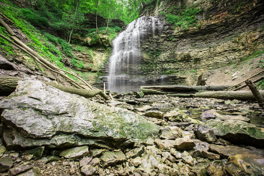 Tiffany Falls Wide Angle