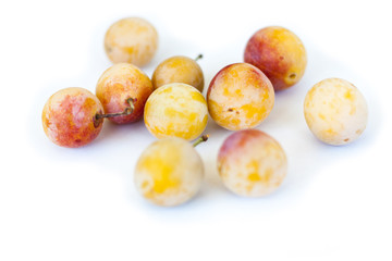 sweet and fresh mirabelles