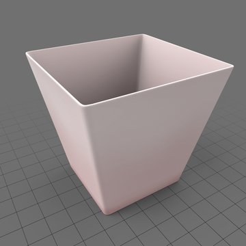 White planter