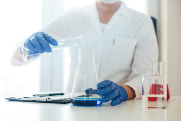 Fototapeta premium Laboratory research 