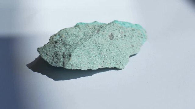 View of Malachite geological rock sample.