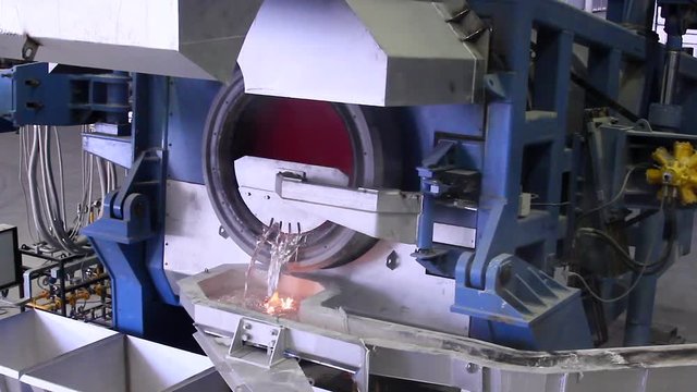 Metal casting aluminium foundry