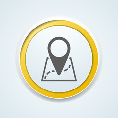 GPS Navigation button illustration