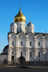 Fototapeta na wymiar The Cathedral of the Archangel, Kremlin, Moscow