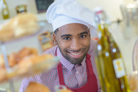 chef posing for picture