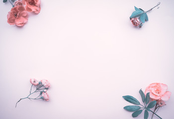 Gentle floral background