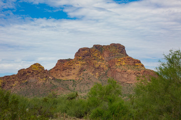 Fototapeta na wymiar desert mountains