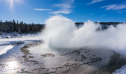 Geyser Eruption
