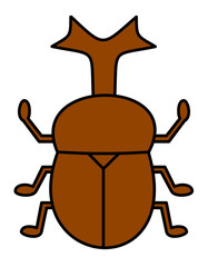 カブトムシ(色)