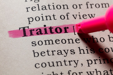 definition of traitor