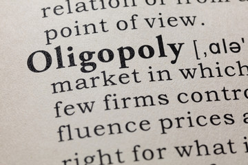 definition of oligopoly