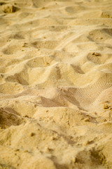 Tangier beach and waves and rocks