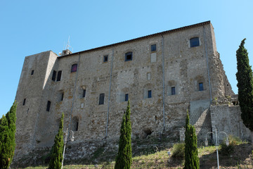 Fototapeta na wymiar Palazzo Rocca dei Papi a Montefiascone