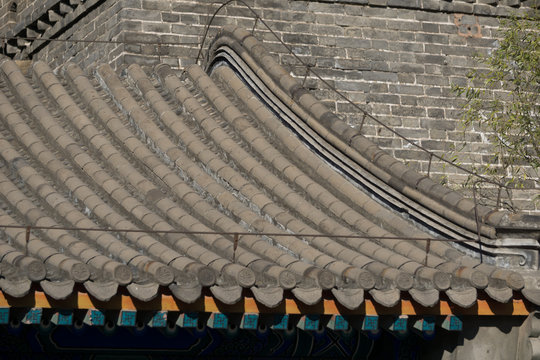 Tiled roof, Great wall of China