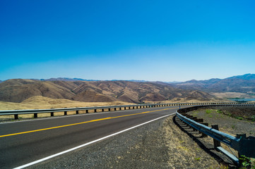 Eastern Oregon Hwy Route 86 near Richland, Oregon