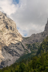 Wilder Kaiser vom Kaisertal aus gesehen
