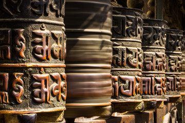 Prayer wheels