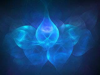 Abstract fractal background
