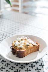Toast Plate at Bakery