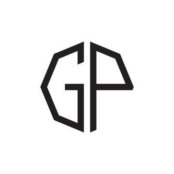 two letter GP octagon logo