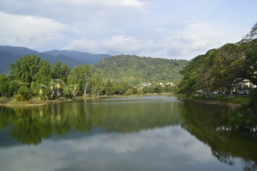 Fototapeta na wymiar a view at Taiping Lake