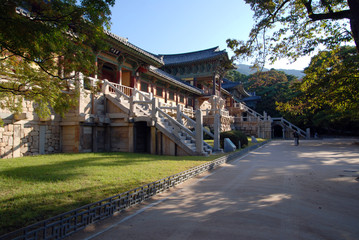 Obraz premium Bulguksa Buddhist Temple