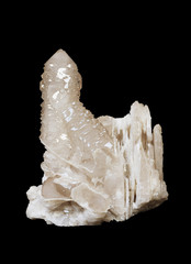 the quartz crystals