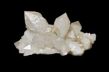 the quartz crystals