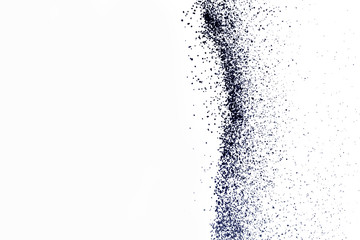 Salt background / Salt, table salt or common salt is a mineral composed primarily of sodium chloride (NaCl), a chemical compound belonging to the larger class of salts