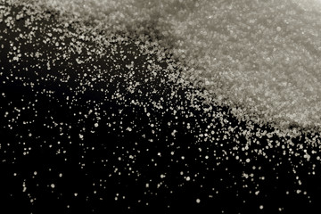 Salt texture as background