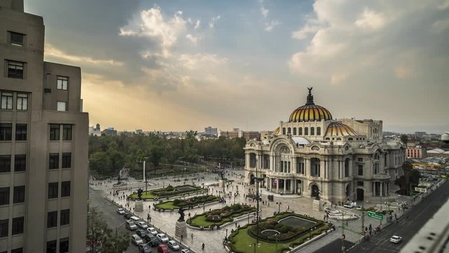 Time Lapse Palacio de Bellas Artes