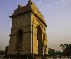 India Gate - a war memorial in Delhi India