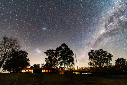 The Milky Way and Magellanic Clouds
