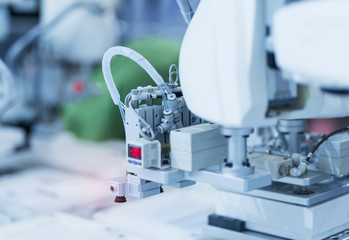 robotic pneumatic input to robot handle grip handle