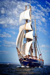 Printed kitchen splashbacks Schip sailing ship