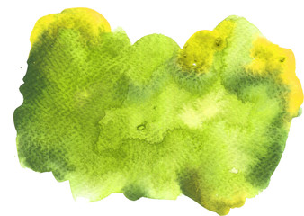 abstract watercolor on white background gouache color splashing in the paper hand draw