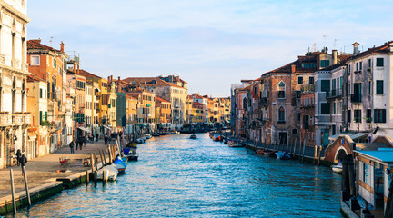 Obraz premium Cityscape beautiful canals in Venice Italy