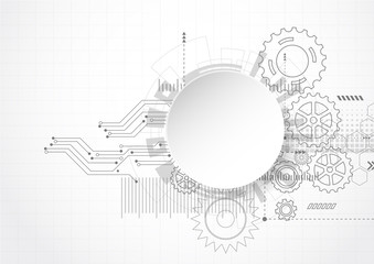 Abstract Technology Background