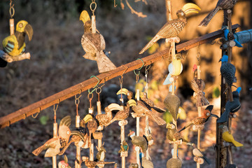 African art market in Namibia