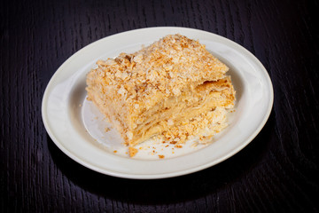 Delicious napoleon cake