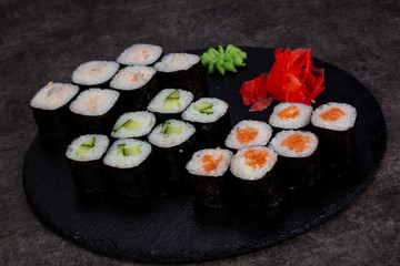 Japanese sushi set