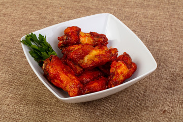 Grilled chicken wings