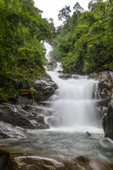 Fototapeta na wymiar Krating Waterfall, Khao Khitchakut National Park at Chantaburi Province, Thailand