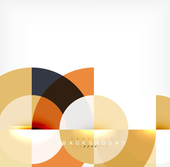 Obraz premium Modern circle abstract background