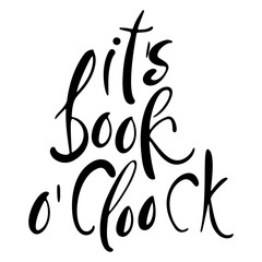 Back to school poster. Isolated lettering on white background. hand drawn quote. Vector illustration