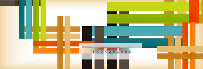Line abstract background, vector modern template