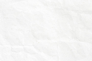 Crumpled white paper texture