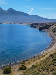 Cabo de Gata. Isleta del Moro, Almeria, Andalusia, Spain