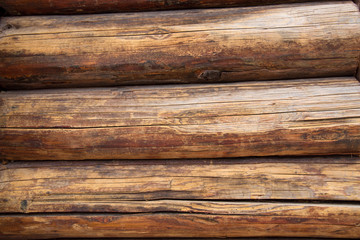 brown wood texture for background or wallpaper, wall, wood stack.
