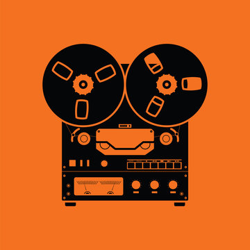 Reel Tape Recorder Icon